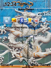 Человек-дракон для Nokia X5 TD-SCDMA