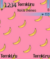 Новая тема с бананами для Nokia N72