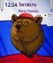 Медведь из России для Nokia 6620