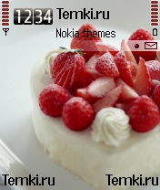 Клубничный торт для Nokia 7610