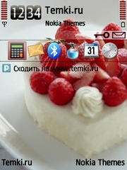 Клубничный торт для Nokia 5730 XpressMusic