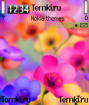 Красивые цветочки для Nokia N72