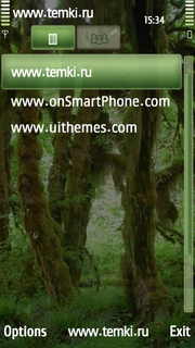 Скриншот №3 для темы Влажные джунгли