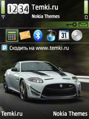 Jaguar XKR-S для Nokia 6760 Slide