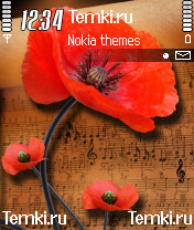 Скриншот №1 для темы Музыкальный цветок