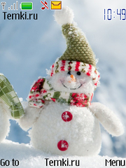 Снеговик для Nokia 7230