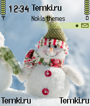 Снеговик для Nokia 6638
