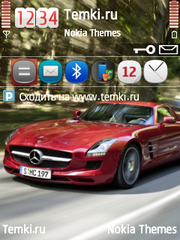Mercedes-Benz SLS AMG для Nokia C5-00