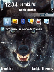 Злой волк для Nokia 6790 Slide