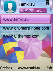 Скриншот №3 для темы Зонтики На Пляже