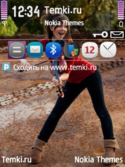 Девушка Со Скрипкой для Nokia N77