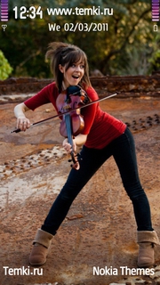 Девушка Со Скрипкой для Sony Ericsson Satio