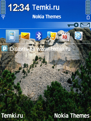 Национальный мемориал Гора Рашмор для Nokia X5-00