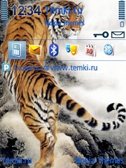 Тигр для Nokia 6760 Slide