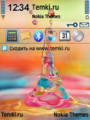 Цветная вода для Nokia N80