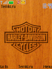 Скриншот №1 для темы Harley Davidson