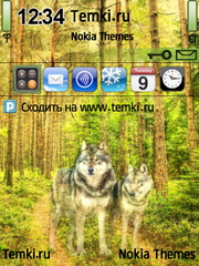 Волки для Nokia 6210 Navigator