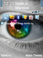 Цветной глаз для Nokia E61i