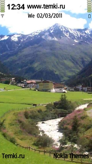 Австрийская долина для Sony Ericsson Kurara
