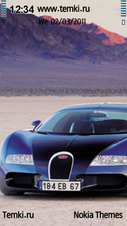 Bugatti Veyron для Sony Ericsson Kanna