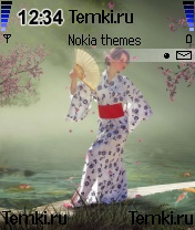 Образ гейши для Nokia 6680