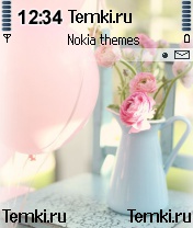Розы в кувшине для Nokia N70