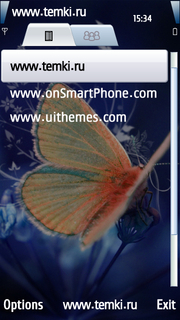 Скриншот №3 для темы Хрупкая бабочка