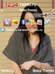 Майли Сайрус для Nokia N75