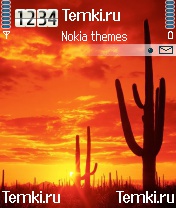 Закат в Аризоне для Nokia N70