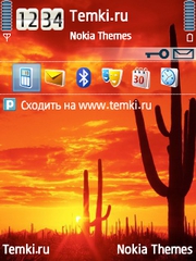 Закат в Аризоне для Nokia 6210 Navigator