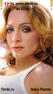 Скриншот №1 для темы Madonna