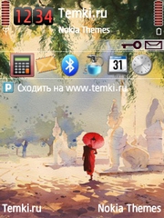 Дама в красном для Nokia N81 8GB