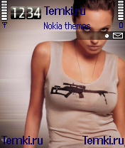 Актриса Джоли для Nokia 6630