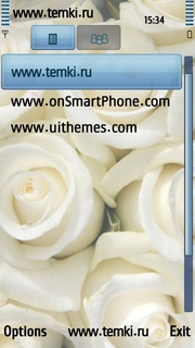 Скриншот №3 для темы Белые розы