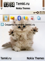 Котенок играет для Nokia 6710 Navigator