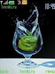 Вода в стакане для Nokia 6750 Mural