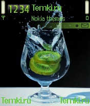 Вода в стакане для Nokia 6630