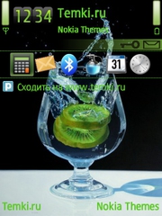 Вода в стакане для Nokia 6220 classic