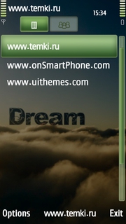 Скриншот №3 для темы Dream