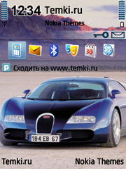 Скриншот №1 для темы Bugatti Veyron