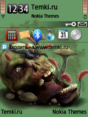 Череп для Nokia 6790 Slide