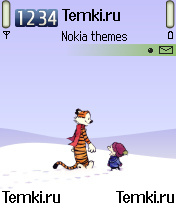 Кельвин и Хоббс для Nokia N70