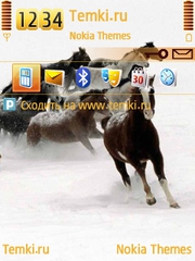 Бега в снегу для Nokia N73