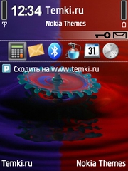 Разноцветная капля для Nokia N79