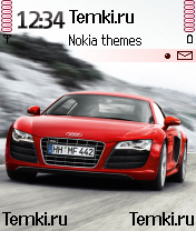 Красная Ауди для Nokia N72