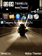 Мотоциклист для Nokia E65