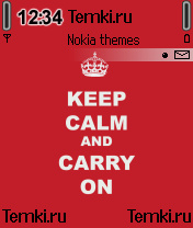 Keep calm для Nokia 6680