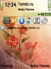 Красные розы для Nokia 6210 Navigator