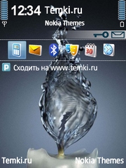 Ледяное пламя для Nokia 6210 Navigator