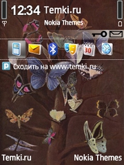 Коллекция бабочек для Nokia 6290